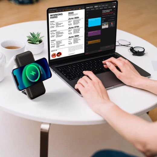 Повербанк з бездротовою зарядкою iWalk PowerStand Mag 20000mAh (UBP20000M)