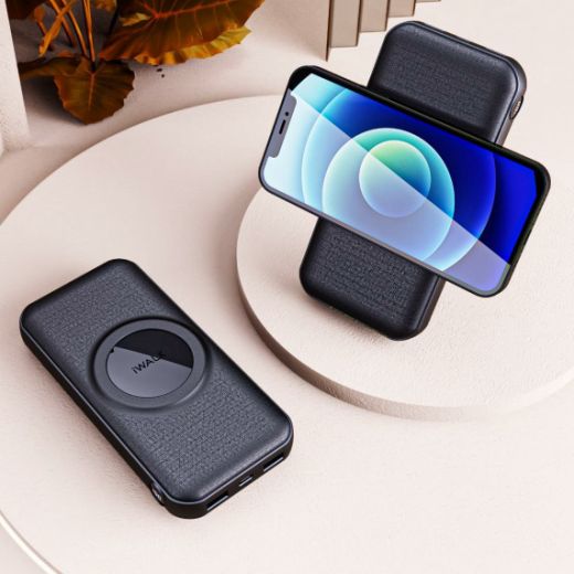 Повербанк з бездротовою зарядкою iWalk PowerStand Mag 20000mAh (UBP20000M)