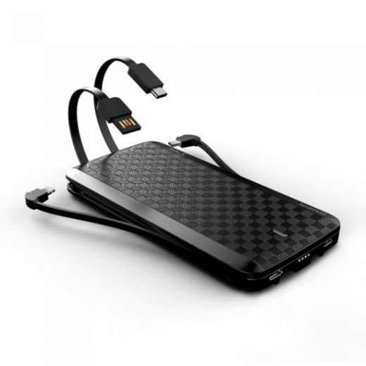 Повербанк iWalk Scorpion 12000mAh Black (UBT12000X)
