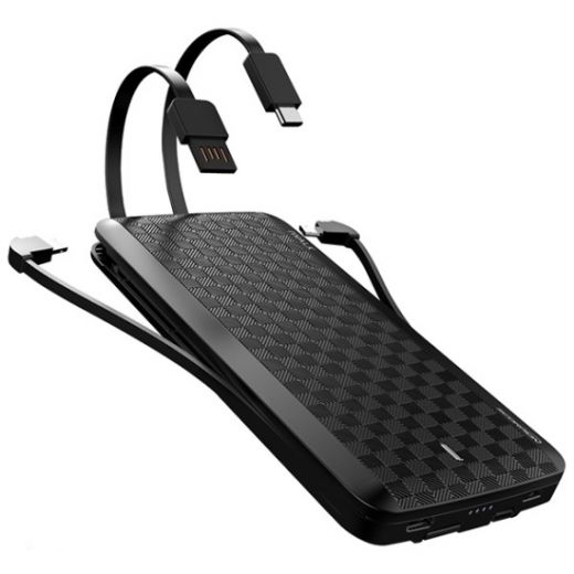 Повербанк iWalk Scorpion 12000mAh Black (UBT12000X)