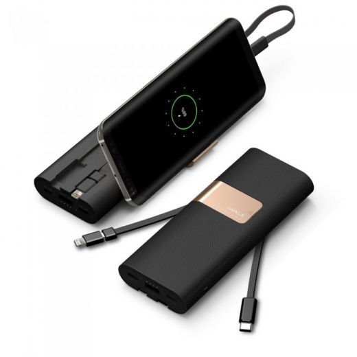 Павербанк (Зовнішній акумулятор) iWalk Secretary Plus 20000mAh Black (SBS200Q)