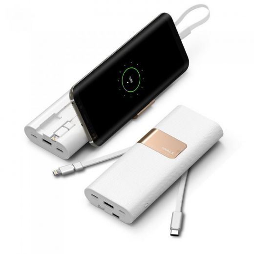 Повербанк (Внешний аккумулятор) iWalk Secretary Plus 20000mAh White (SBS200Q)