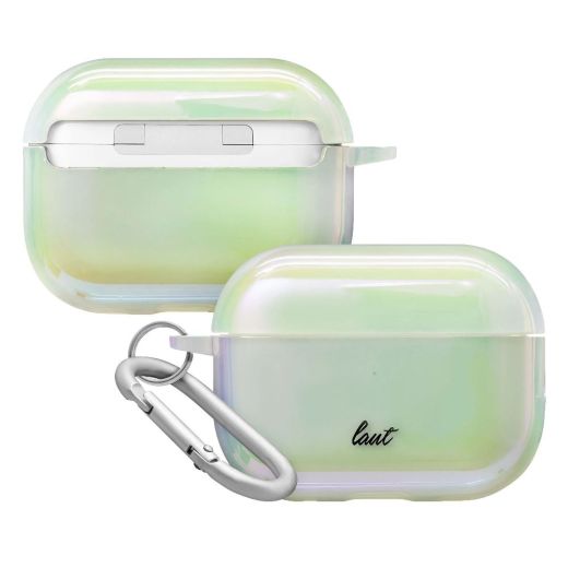 Чохол з карабіном Laut HOLO Pearl для AirPods Pro 2nd Gen (L_APP2_HO_W)