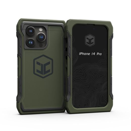 Протиударний чохол Juggernaut.Case ADVNTR Olive Drap для iPhone 14 Pro (JG.ADVNTR.IP14PRO-OD)
