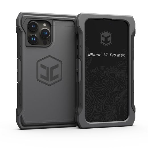 Противоударный чехол Juggernaut.Case ADVNTR Gunmetal Gray для iPhone 14 Pro Max (JG.ADVNTR.IP14PM-GM)