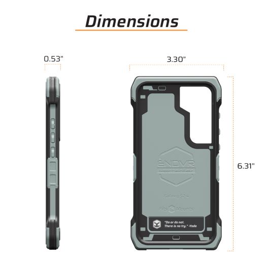 Протиударний чохол Juggernaut.Case ENDVR Stone Green для Samsung Galaxy S24 (JG.ENDVR.S24-SG)