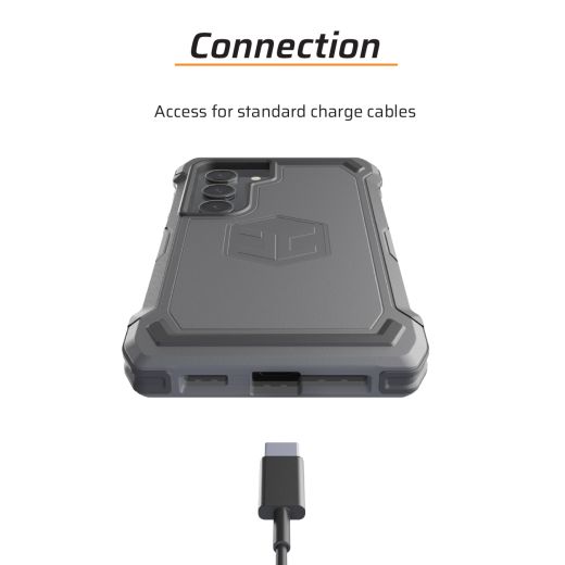 Противоударный чехол Juggernaut.Case ENDVR Gunmetal Gray для Samsung Galaxy S24 (JG.ENDVR.S24-GM)