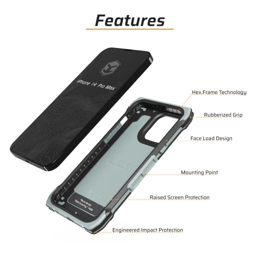 Протиударний чохол Juggernaut.Case ENDVR Black для iPhone 14 Pro Max (JG.ENDVR.IP14PM-B)
