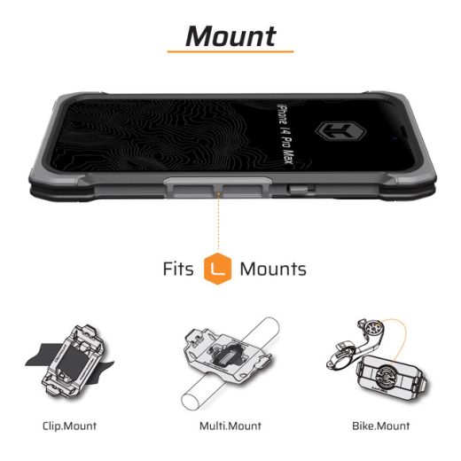 Протиударний чохол Juggernaut.Case ENDVR Black для iPhone 14 Pro Max (JG.ENDVR.IP14PM-B)