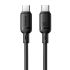 Кабель Baseus Silky Series Type-C to Type-C 100W 2м Black (P10377704113-01) Кабель Baseus Silky Series Type-C to Type-C 100W 2м Black (P10377704113-01)