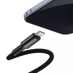 Кабель Baseus High Density Braided Data Cable Type-C to iP PD 20W 1m Black (CATLGD-01)