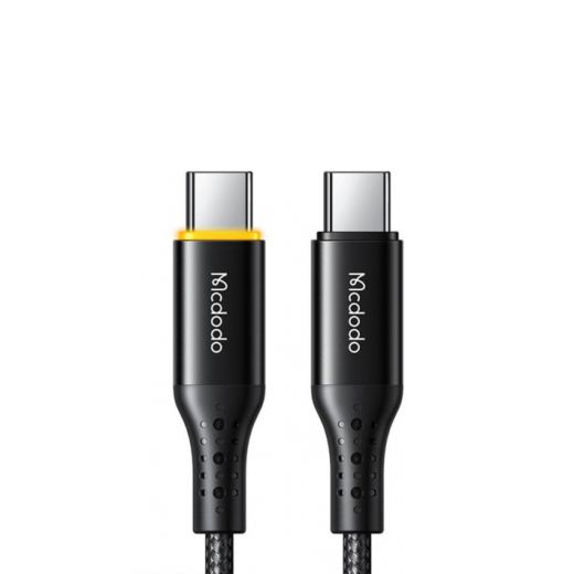 Кабель Mcdodo [CA-3461] Auto Power Off Data Cable USB-C to USB-C 100W 1.8м Black