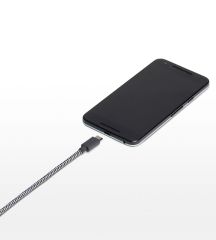 Кабель Native Union Belt Cable USB-C to USB-C Zebra (2.4 m) (BELT-KV-C-ZEB)