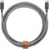 Кабель Native Union Belt Cable USB-C to USB-C Zebra (2.4 m) (BELT-KV-C-ZEB)