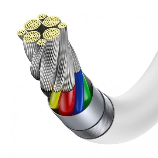 Кабель Baseus Superior Series Fast Charging Data Cable Type-C to Type-C 100W 2m White (CATYS-C02)