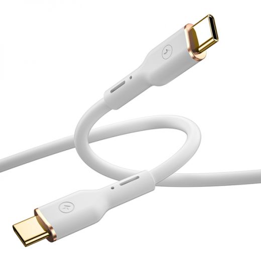 Кабель WIWU Wi-C018 Data Cable Vigor Series USB-C to USB-C 100W 1.2м White