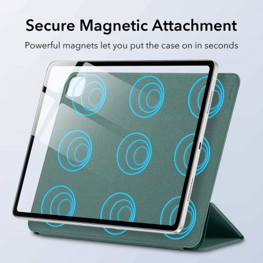 Чехол ESR Rebound Magnetic Smart Case Forest Green для iPad Pro 11" M1 | M2 (2022 | 2021 | 2020) (3C02200400404)