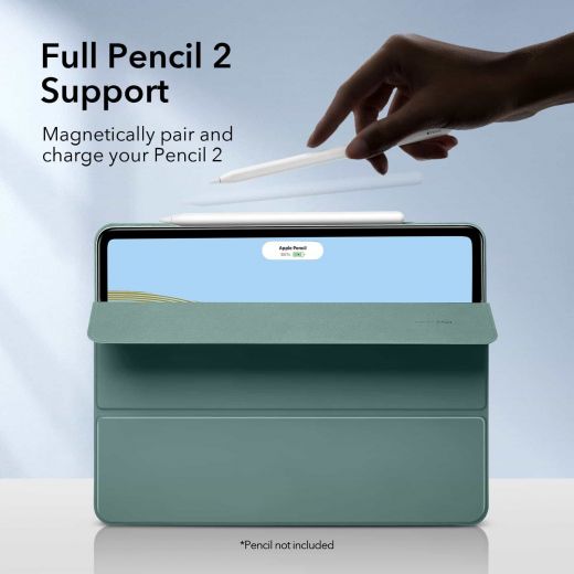 Чехол ESR Rebound Magnetic Smart Case Forest Green для iPad Pro 11" M1 | M2 (2022 | 2021 | 2020) (3C02200400404)
