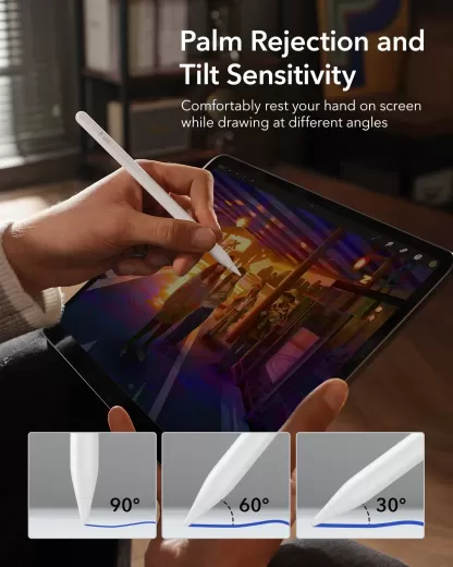 Стілус ESR Digital Pencil Pro White для iPad