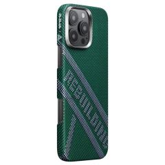 Карбоновый чехол Pitaka Tactile Woven Case Re-TROS Refining для iPhone 15 Pro