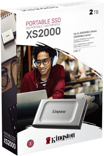 Зовнішній SSD-накопичувач Kingston XS2000 Portable SSD 1TB