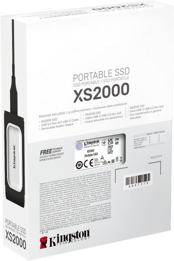 Зовнішній SSD-накопичувач Kingston XS2000 Portable SSD 500GB