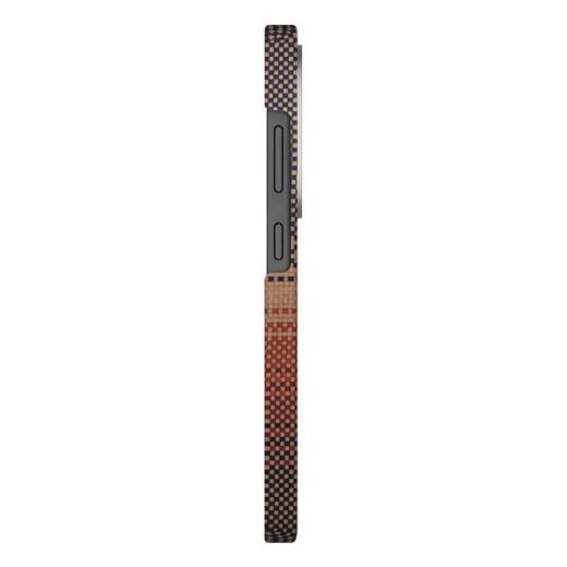 Карбоновый чехол Pitaka Tactile Woven Case Sunset для Samsung Galaxy S25 Ultra (KS2503U)