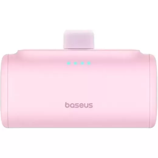 Повербанк Baseus Compact Fast Charging Power Bank Type-C Edition 5000mAh 20W Pink (P10068306413-00)