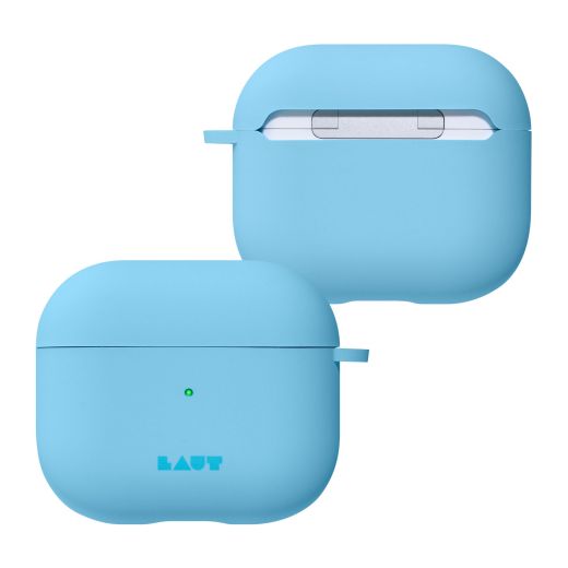 Силіконовий чохол Laut Huex Pastel Baby Blue для Apple AirPods 3 (L_AP4_HXP_BL)