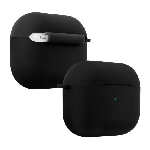 Силиконовый чехол Laut POD Charcoal для Apple AirPods 3 (L_AP4_POD_BK)