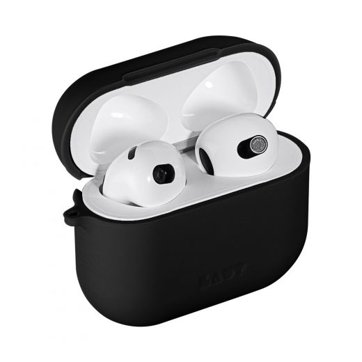 Силиконовый чехол Laut POD Charcoal для Apple AirPods 3 (L_AP4_POD_BK)