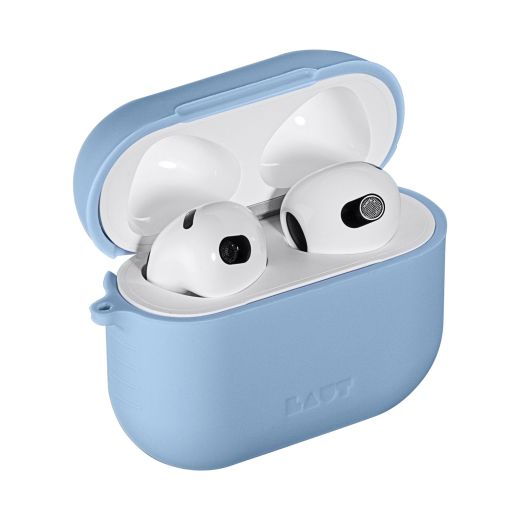 Силиконовый чехол Laut POD Powder Blue для Apple AirPods 3 (L_AP4_POD_PB)