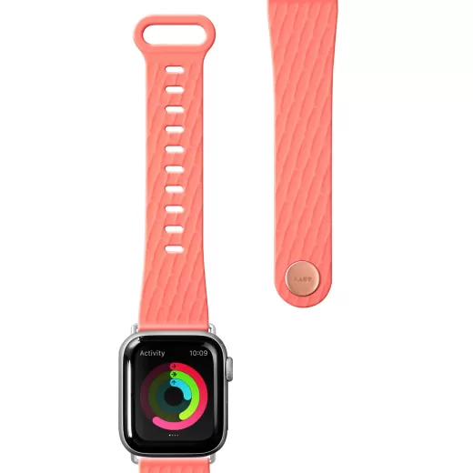 Спортивний ремінець Laut Active 2.0 Sport Coral для Apple Watch 42мм | 41мм | 40мм (L_AWS_A2_P)