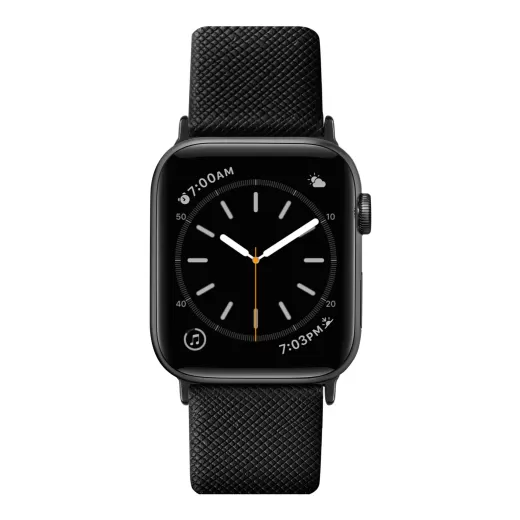 Кожаный ремешок Laut Prestige Black для Apple Watch 42мм | 41мм | 40мм (L_AWS_PRE_BK)