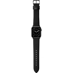 Кожаный ремешок Laut Prestige Black для Apple Watch 42мм | 41мм | 40мм (L_AWS_PRE_BK)