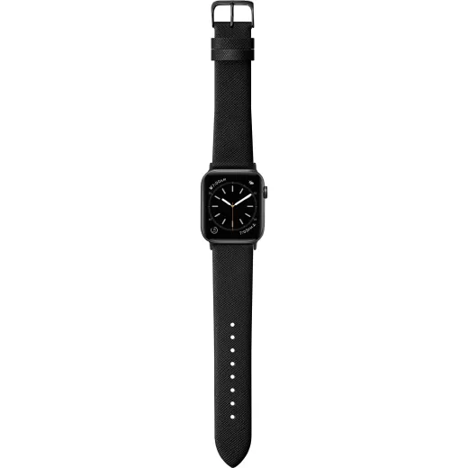 Кожаный ремешок Laut Prestige Black для Apple Watch 42мм | 41мм | 40мм (L_AWS_PRE_BK)