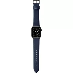 Кожаный ремешок Laut Prestige Indigo для Apple Watch 49мм | 45мм | 44мм (L_AWL_PRE_BL)