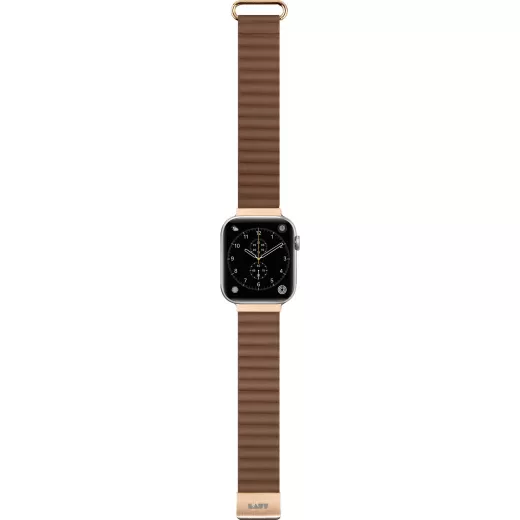 Ремешок Laut NOVI LUXE Sepia Brown для Apple Watch 42мм | 41мм | 40мм (L_AWS_NL_BR)