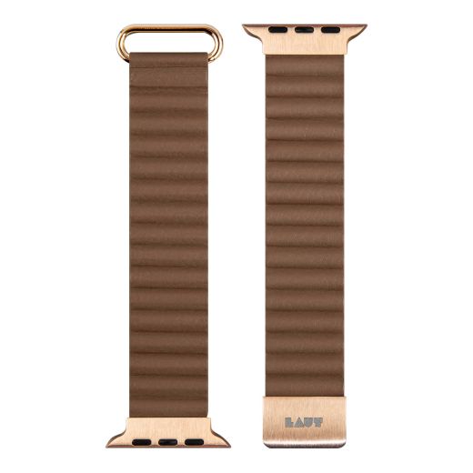 Ремешок Laut NOVI LUXE Sepia Brown для Apple Watch 42мм | 41мм | 40мм (L_AWS_NL_BR)