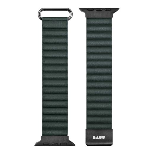 Ремінець Laut NOVI LUXE Pine Green для Apple Watch 42мм | 41мм | 40мм (L_AWS_NL_GN)