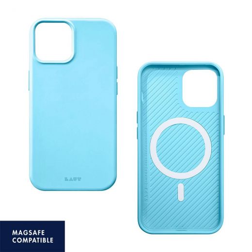 Чехол Laut HUEX PASTELS with MagSafe Baby Blue для iPhone 13 (L_IP21M2_MHP_BL)