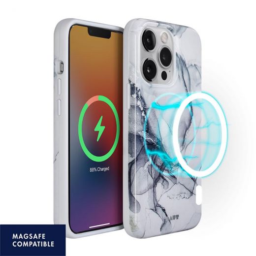 Чохол Laut HUEX INK with MagSafe White для iPhone 13 Pro (L_IP21M_MHK_W)
