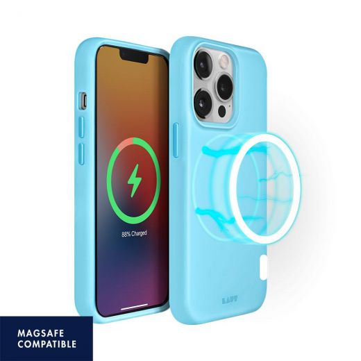 Чохол Laut HUEX PASTELS with MagSafe Baby Blue для iPhone 13 Pro Max (L_IP21L_MHP_BL)