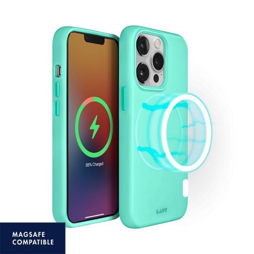 Чохол Laut HUEX PASTELS with MagSafe Spearmint для iPhone 13 Pro Max (L_IP21L_MHP_BL)
