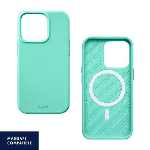 Чехол Laut HUEX PASTELS with MagSafe Spearmint для iPhone 13 Pro Max (L_IP21L_MHP_BL)