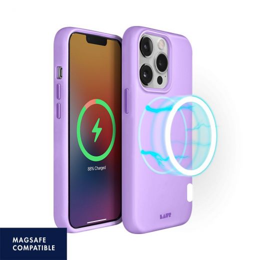 Чехол Laut HUEX PASTELS with MagSafe Violet для iPhone 13 Pro Max (L_IP21L_MHP_PU)