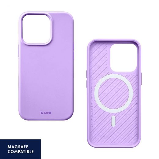 Чехол Laut HUEX PASTELS with MagSafe Violet для iPhone 13 Pro Max (L_IP21L_MHP_PU)