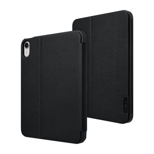 Чехол Laut PRESTIGE FOLIO with Pencil Holder Black для iPad mini 6 (2021) (L_IPM6_PR_BK)