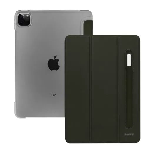 Чохол-книжка Laut Huex Folio case with Pencil Holder Military Green для iPad Pro 11" (2020 | 2021 | 2022 | M1 | M2) (L_IPP21S_HP_MG)