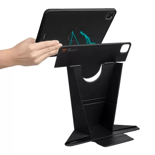 Чохол-підставка Laut Zuro Folio Black для iPad Pro 11” M4 (2024) (L_IPP24S_ZU_BK)